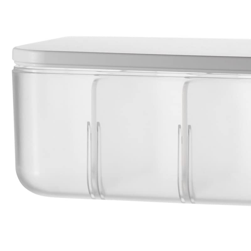 Cable Storage Box with Cover | Desktop Cord Organizer
