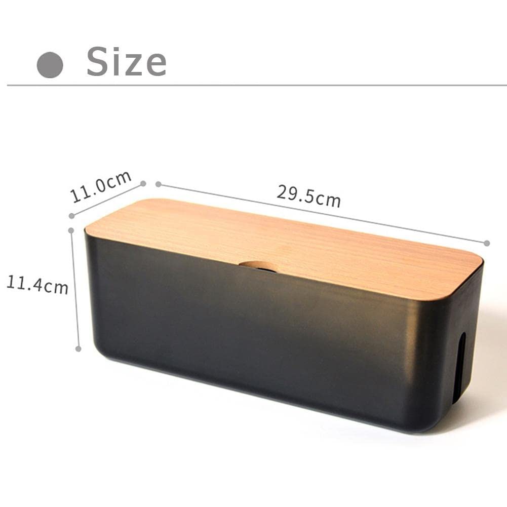 Cable Storage Box | Power Cord & Charger Organizer