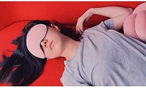 3D Contoured Sleep Mask | Light-Blocking Travel Eye Mask