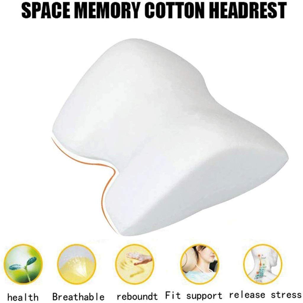 Memory Foam Neck Support Pillow | Travel, Car & Office Cushion