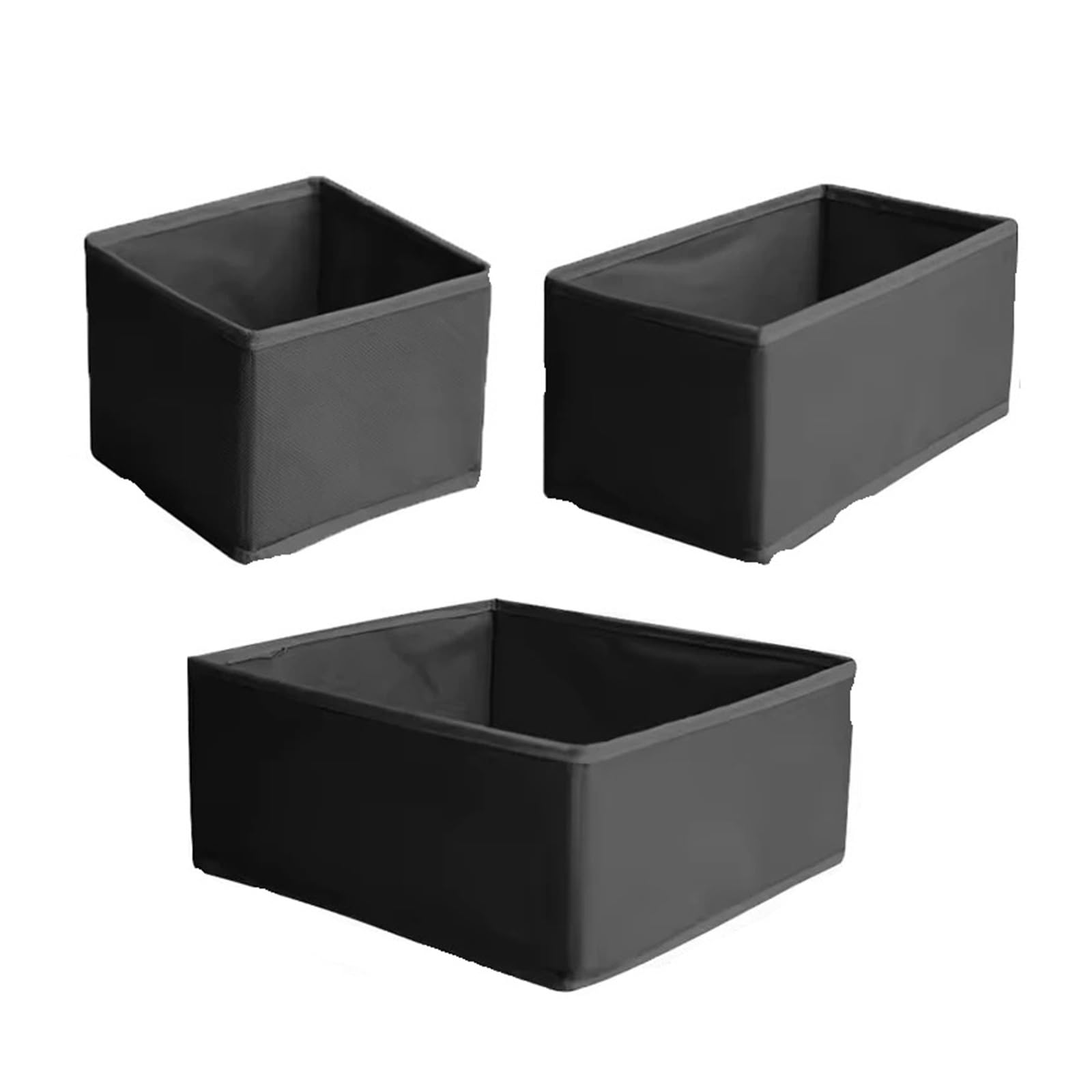Fabric Drawer Organizer | Foldable Storage Bins for Socks & Underwear