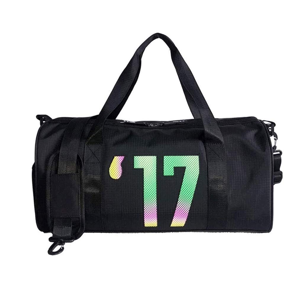 Travel Duffel Bag with Shoe Compartment | Water-Resistant Weekender Carry-On