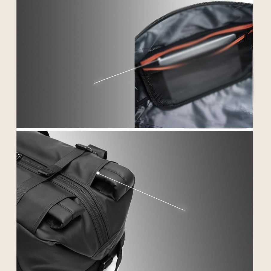 NSUQOA JSEIAJB Carry on Backpack Waterproof Travel Laptop for