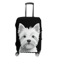 West Highland Terrier Luggage Cover | Elastic Suitcase Protector