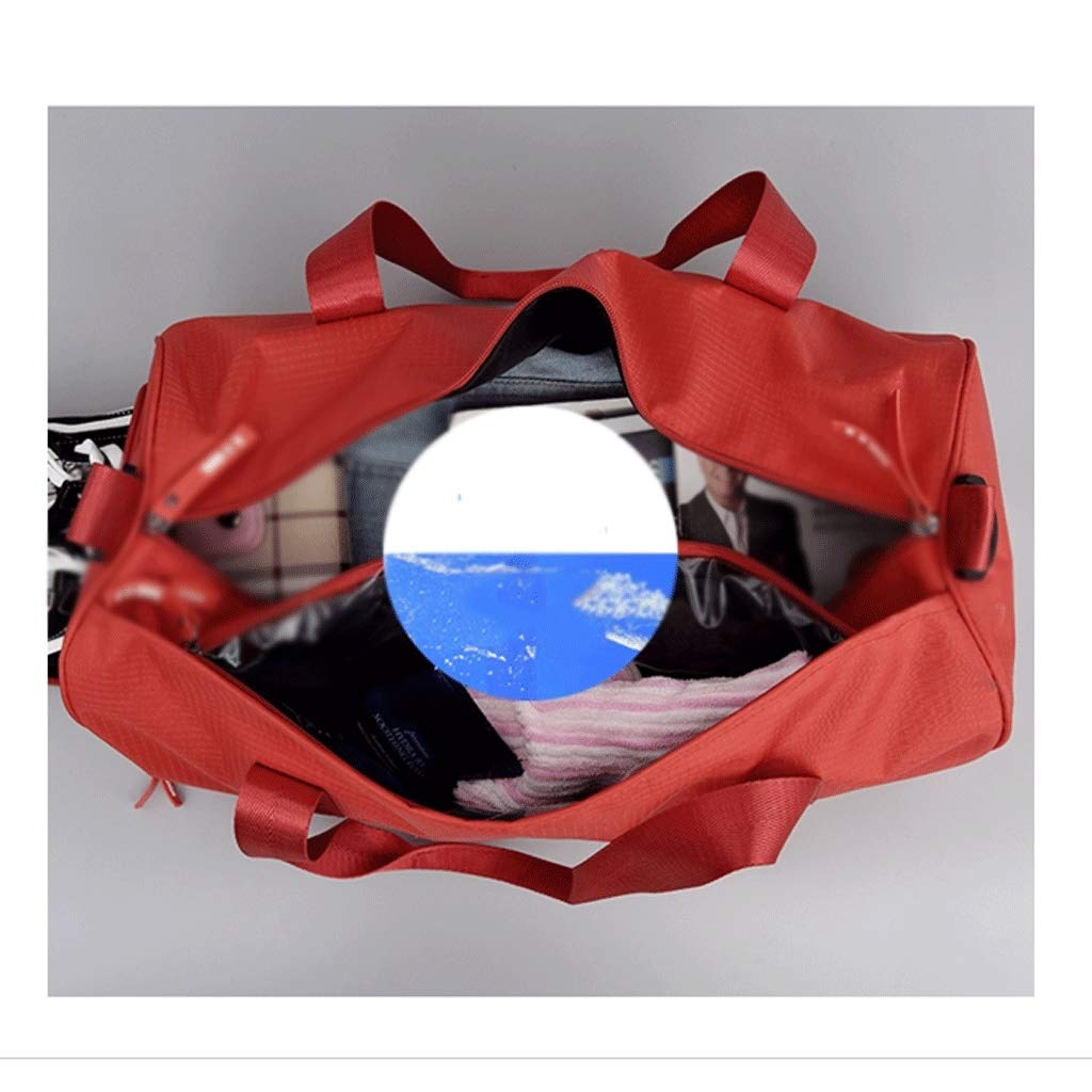 Travel Duffel Bag with Shoe Compartment | Water-Resistant Weekender Carry-On