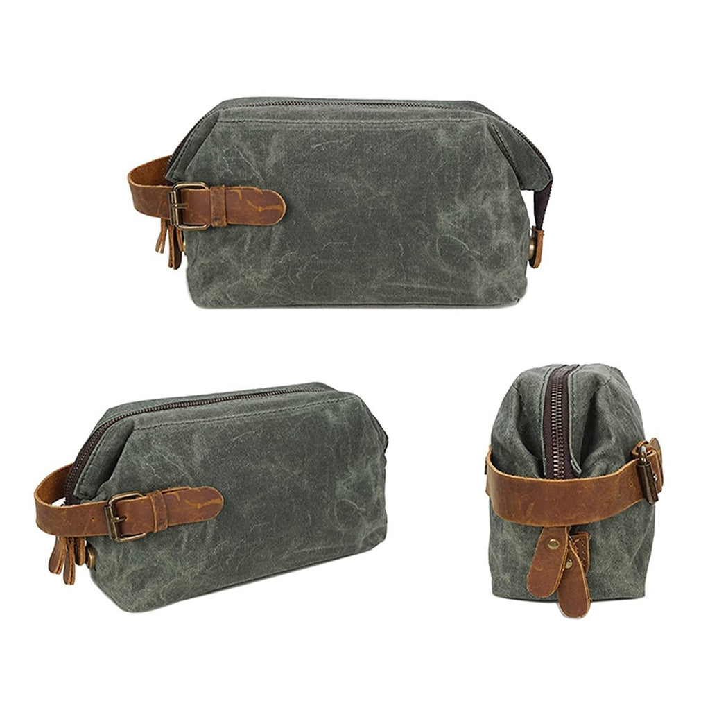 Large Hanging Toiletry Bag | Water-Resistant Canvas Travel Organizer