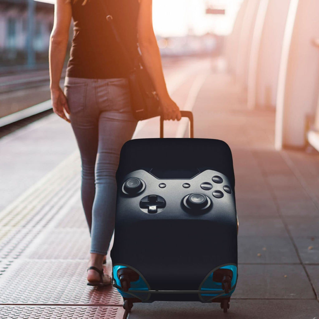 Gaming Controller Luggage Cover | Elastic Suitcase Protector