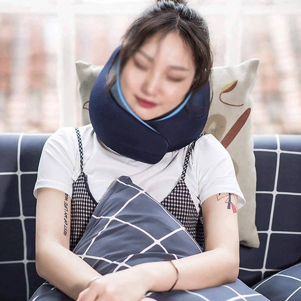 Adjustable Travel Neck Pillow | Foldable 360° Neck Support