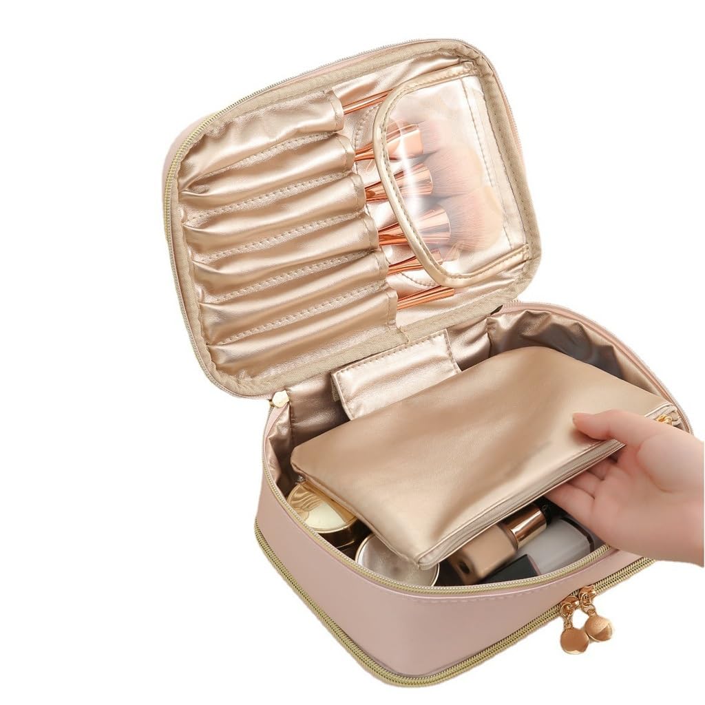 Cosmetic Jewelry All-in-One Organizer Travel Bag