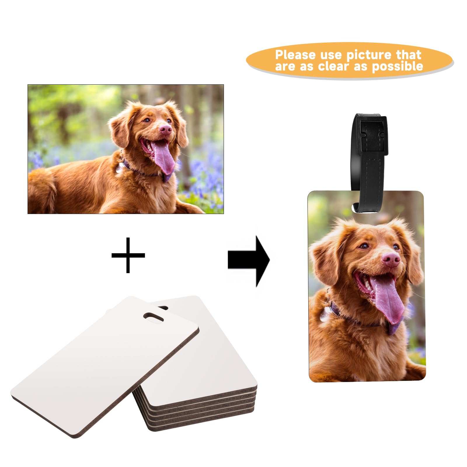Personalized Luggage Tag | Custom Travel Bag Name Label