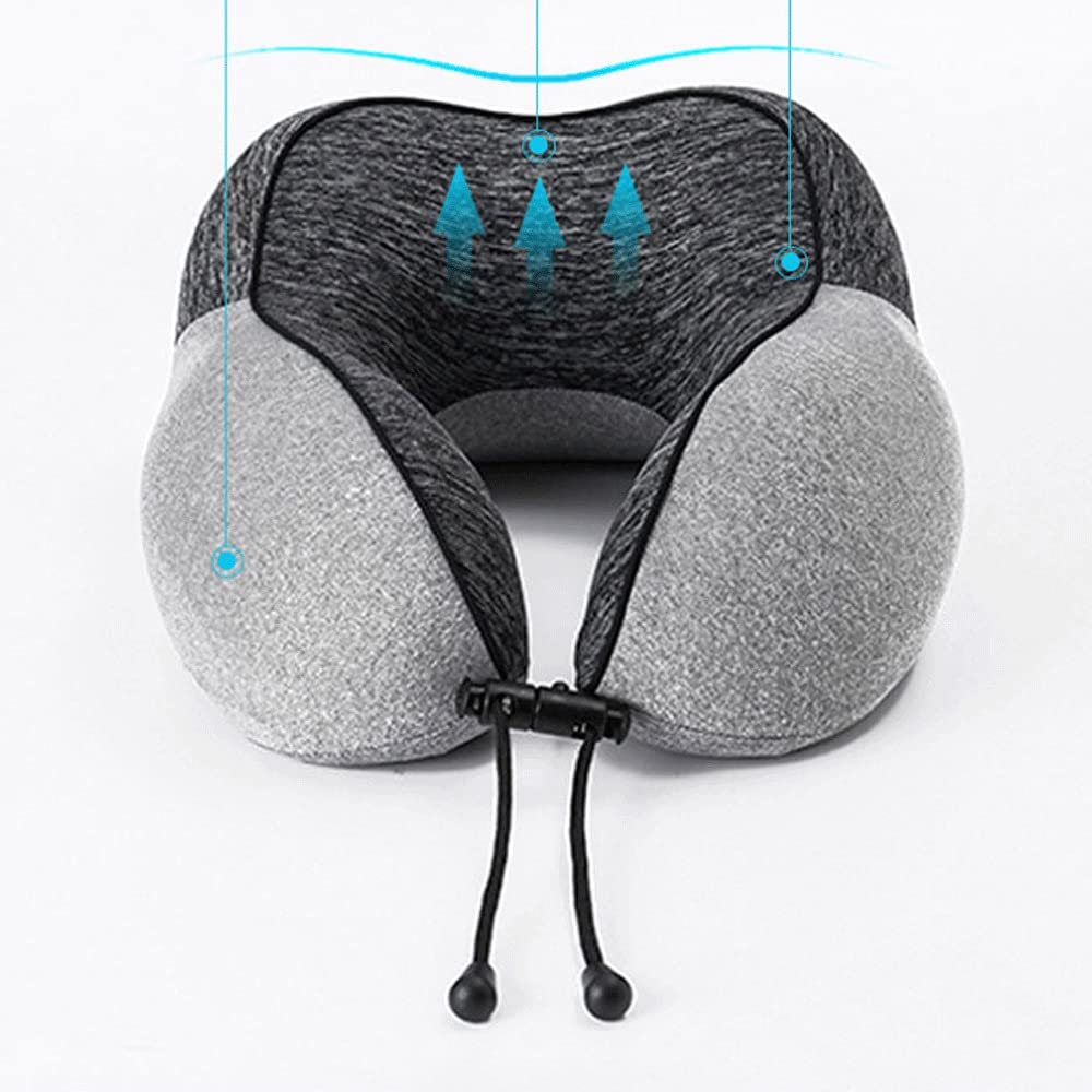 Memory Foam Travel Neck Pillow | Portable Cervical Support