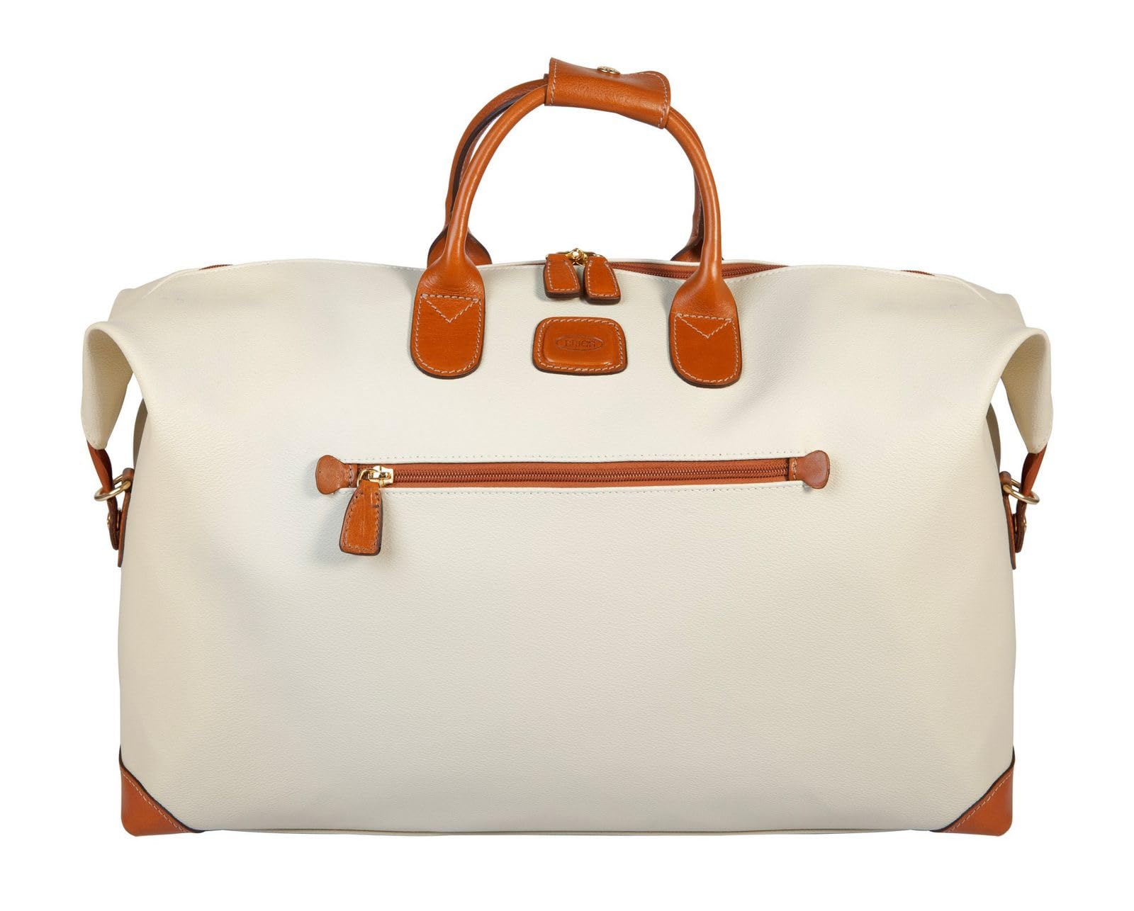 Bric's FIRENZE Cargo Duffel Bag - Luxury Travel Tote with Luggage Sleeve