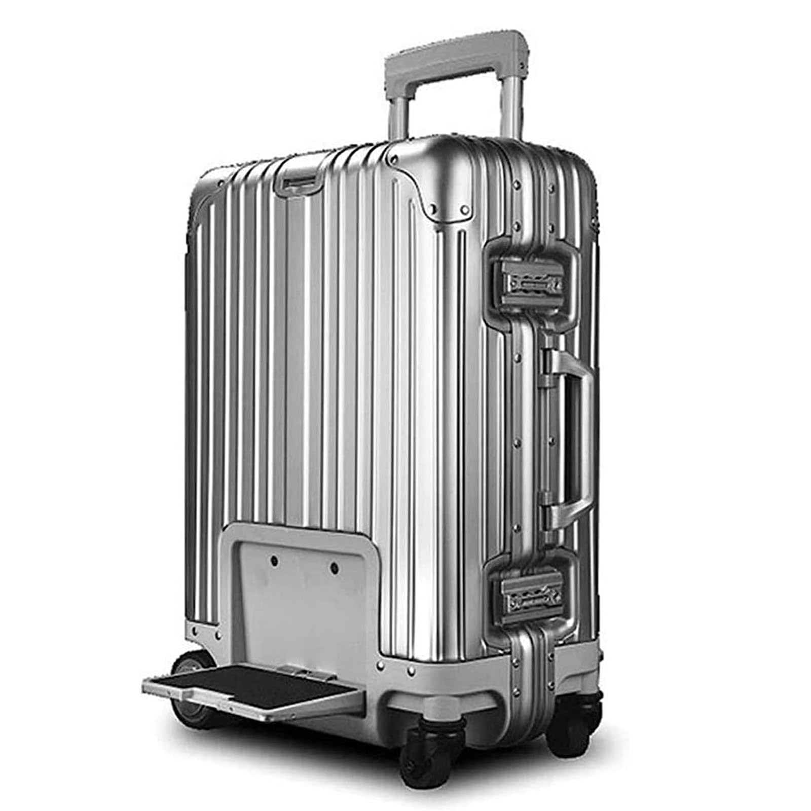 20-Inch Smart Remote Control Ride-On Carry-On Suitcase with USB Charging
