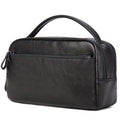 Genuine Leather Toiletry Bag | Travel Cosmetic Organizer