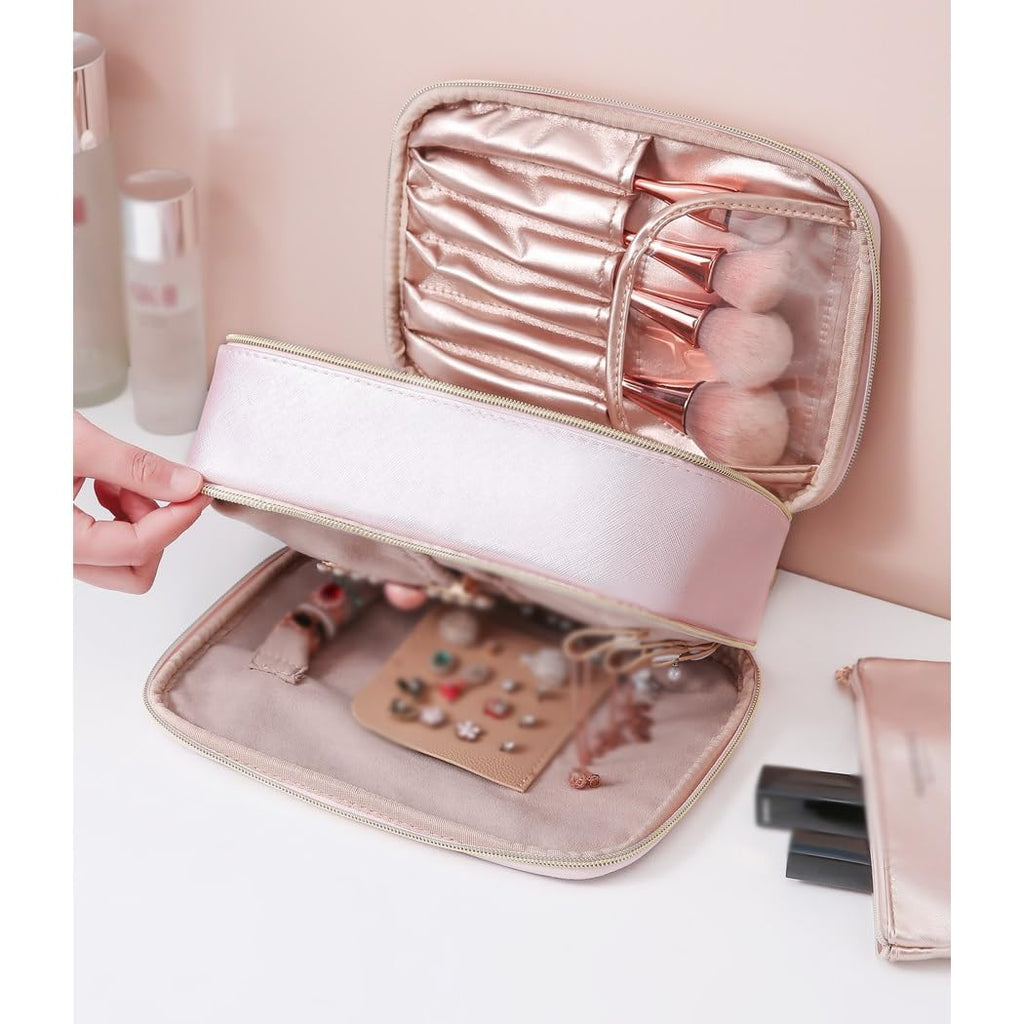 Cosmetic Jewelry All-in-One Organizer Travel Bag