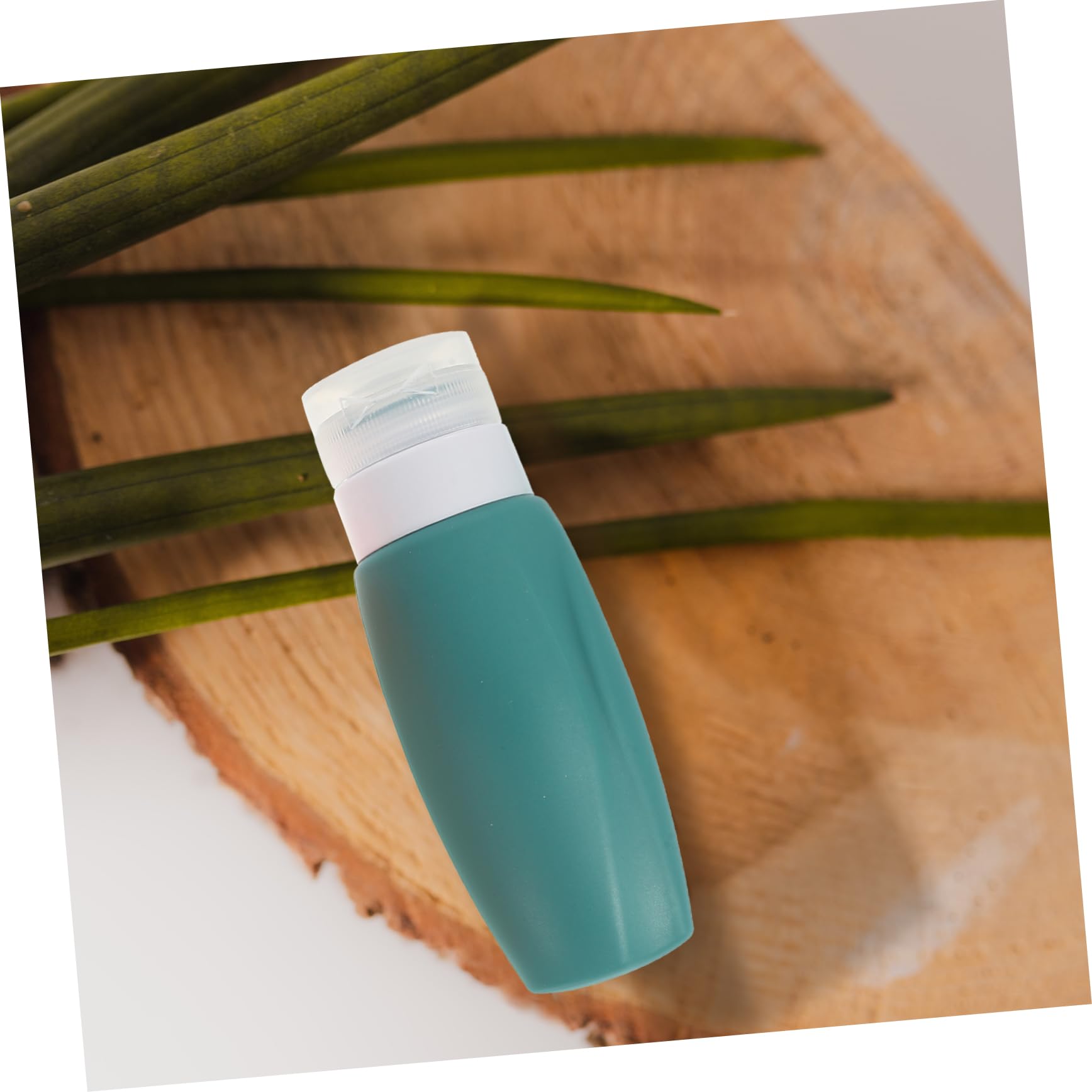4-Piece Silicone Travel Bottle Set | Refillable Toiletry Containers