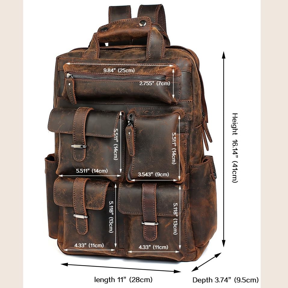 Large Laptop Backpack | Casual Travel Daypack & Rucksack