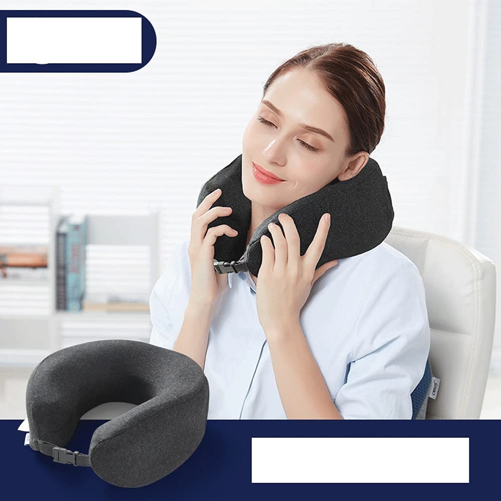 Memory Foam Travel Neck Pillow | Compact U-Shaped Support