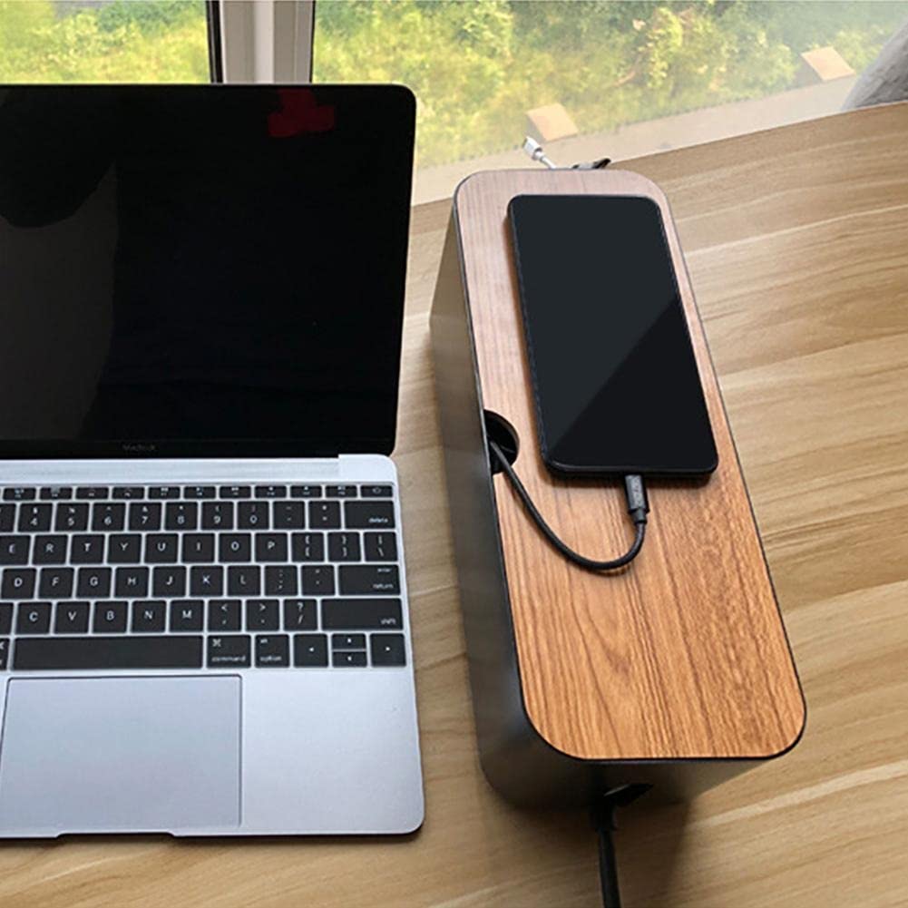 Cable Storage Box | Power Cord & Charger Organizer