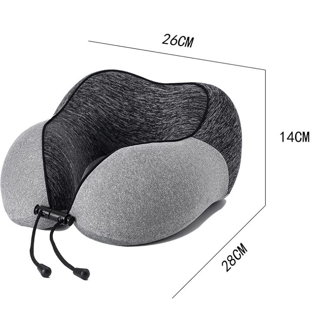 Memory Foam Travel Neck Pillow | Portable Cervical Support