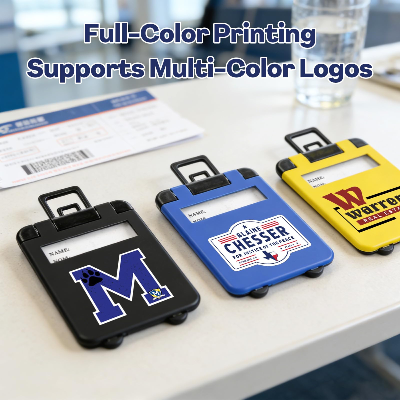 Custom Luggage Tags | Personalized Travel ID Labels
