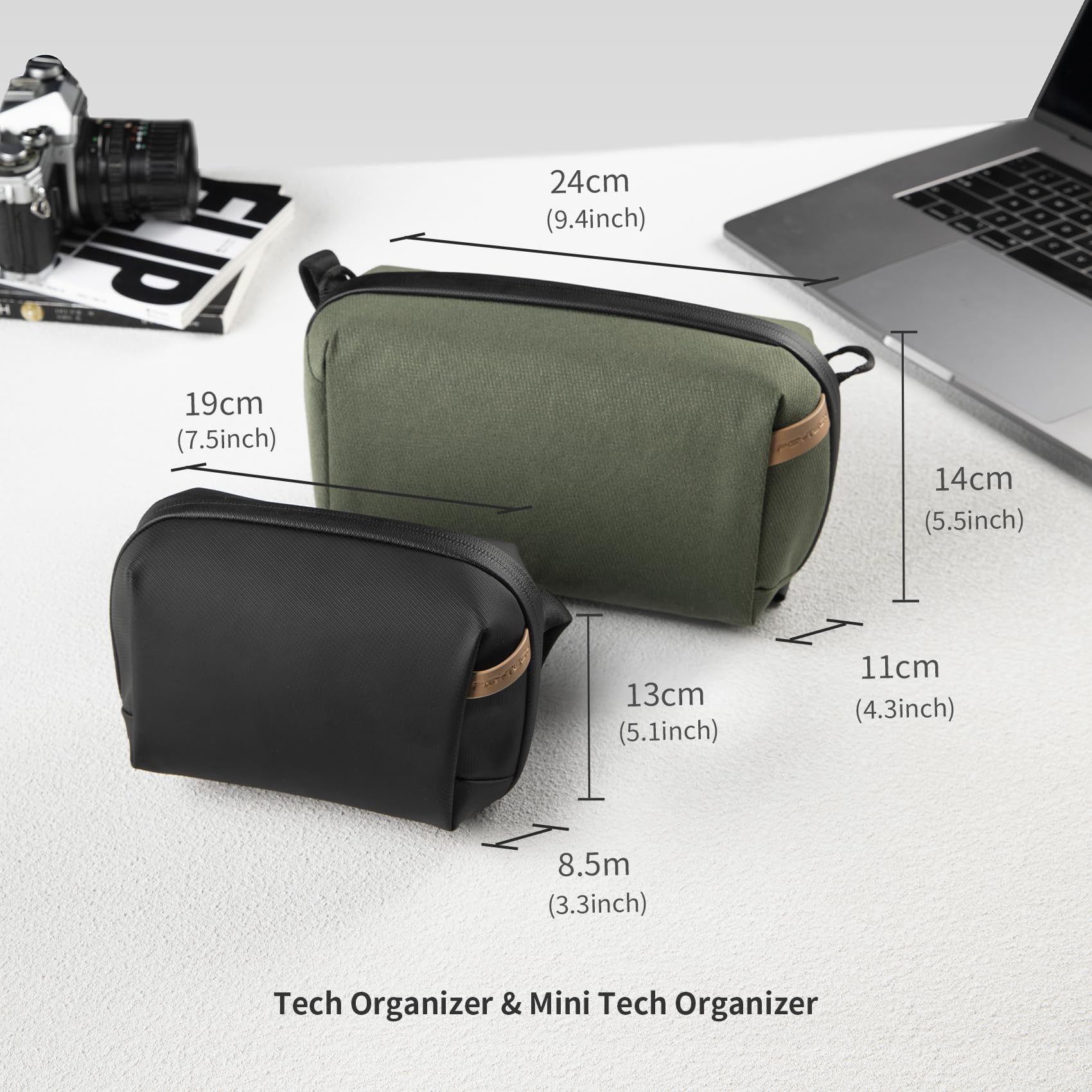 Waterproof Travel Tech Organizer | Cable & Electronics Accessories Pouch