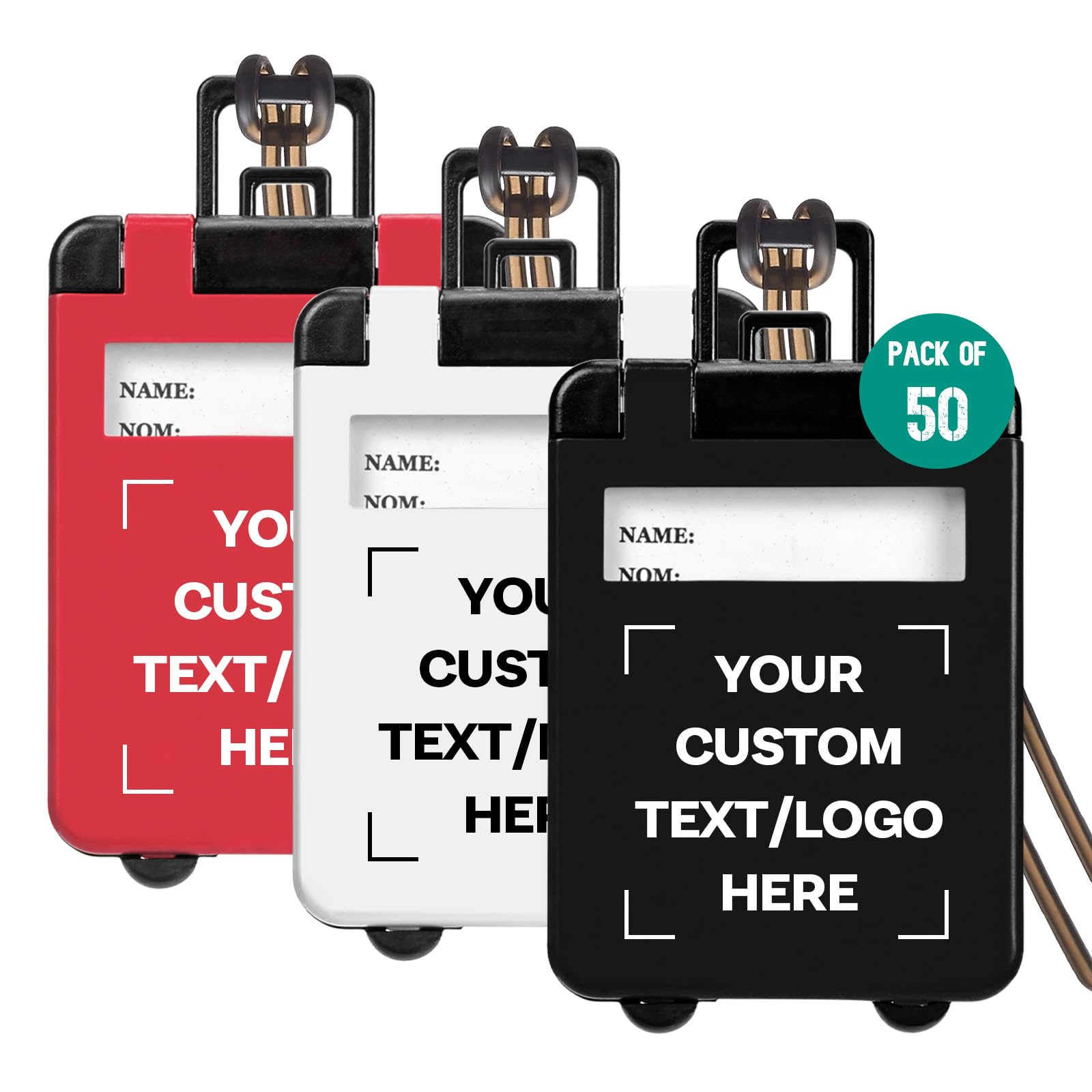 Custom Luggage Tags | Personalized Travel ID Labels
