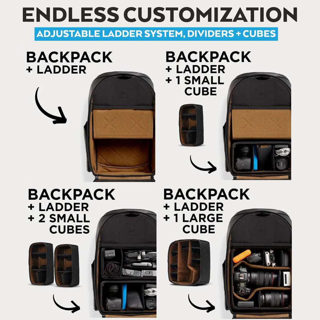 NOMATIC Navigator Travel Backpack W/ 9L Built-In Expansion