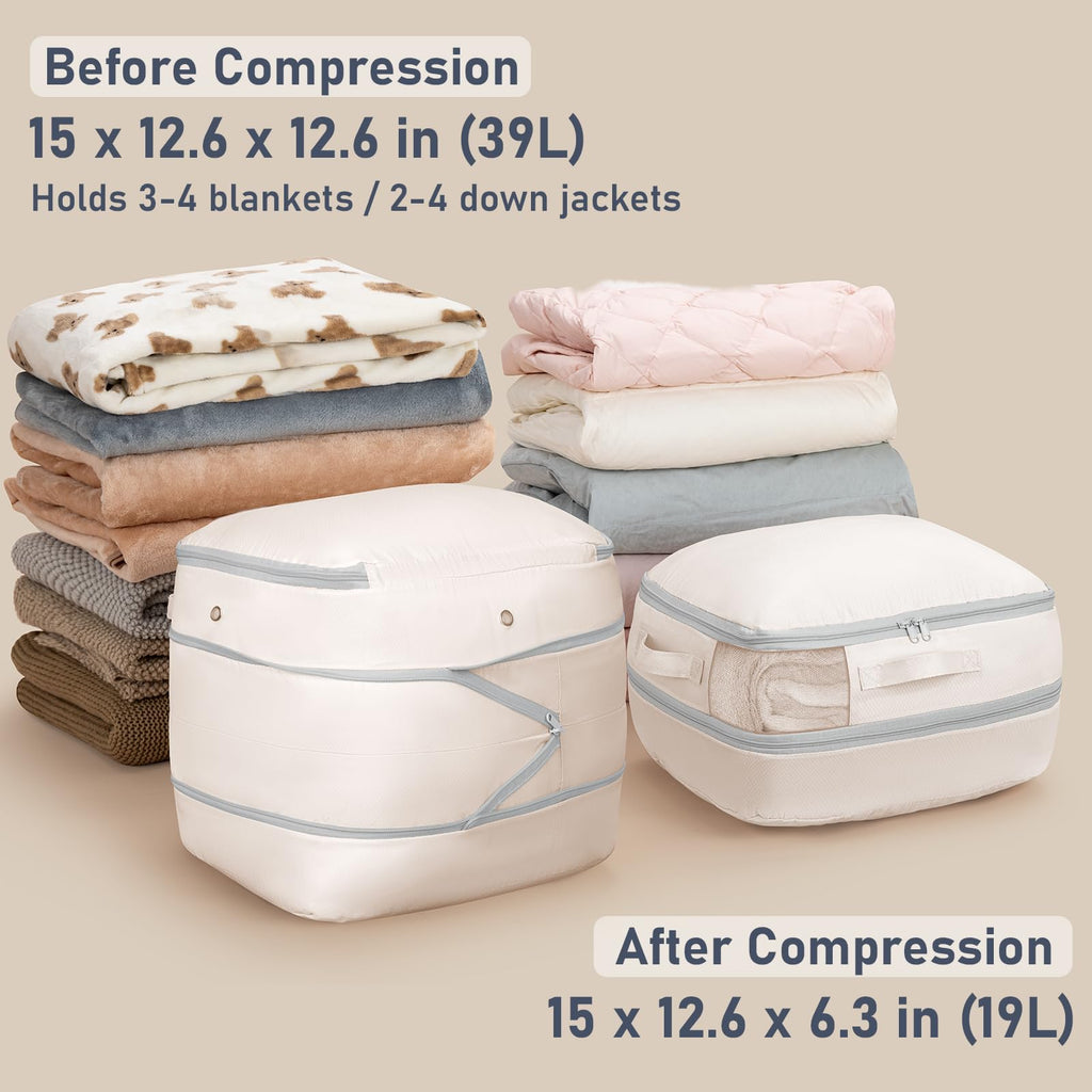 DIMJ Comforter Storage Bag