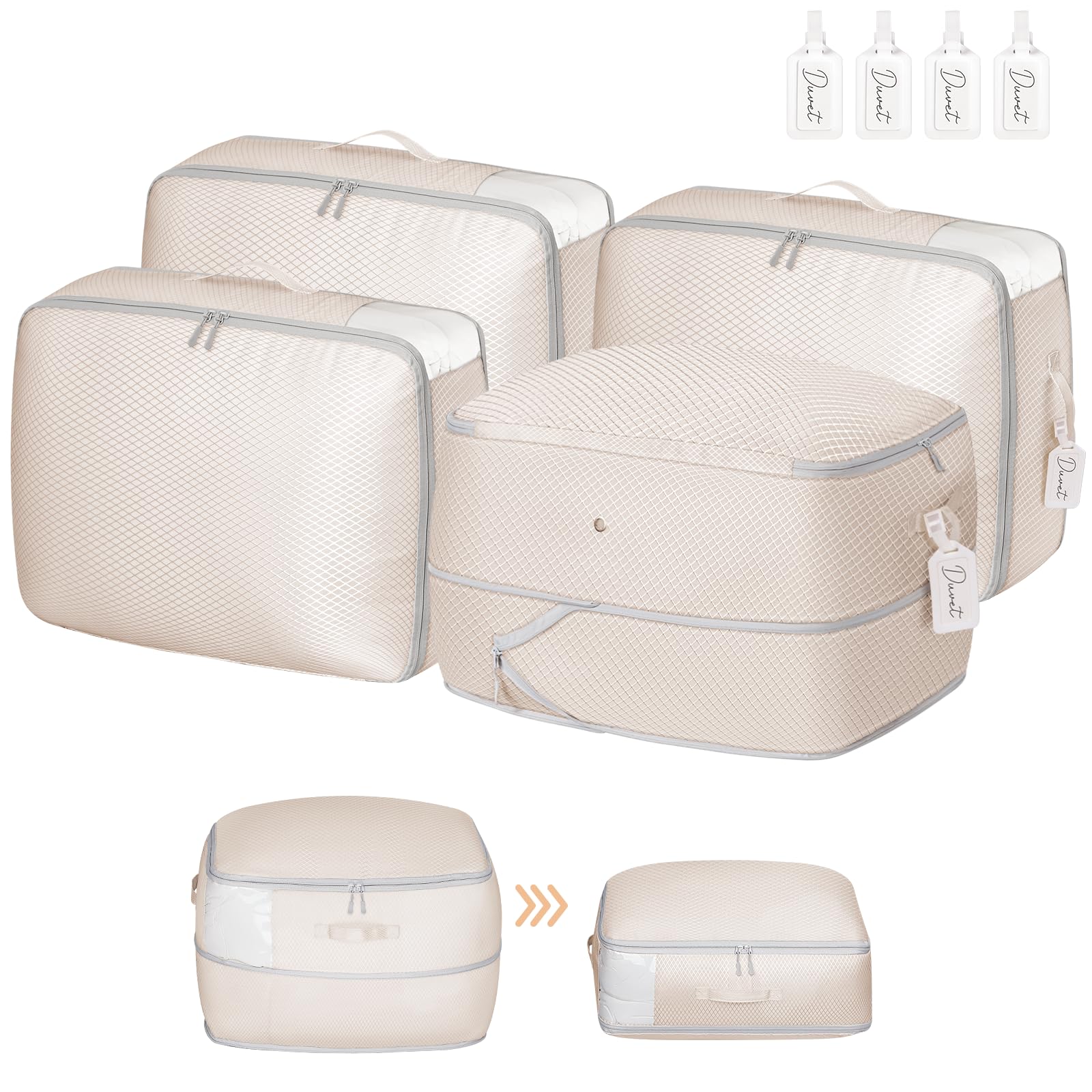 DIMJ Comforter Storage Bag