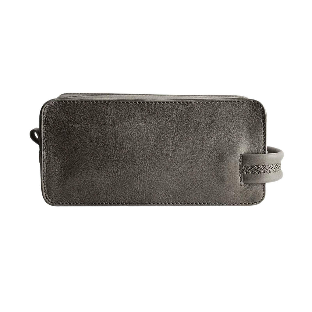 Leather Hanging Toiletry Bag | Water-Resistant Travel Dopp Kit