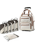 Underseat Carry-On Luggage & 6-Piece Packing Cube Set