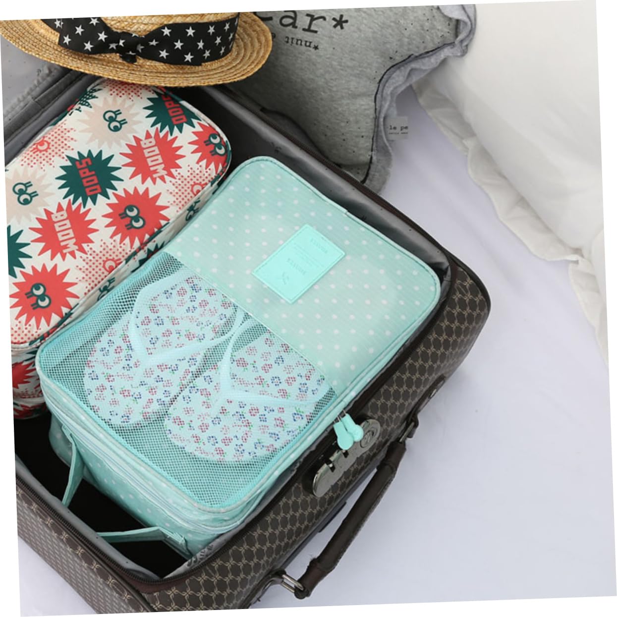 Waterproof Travel Shoe Storage Bag | Zipper Organizer
