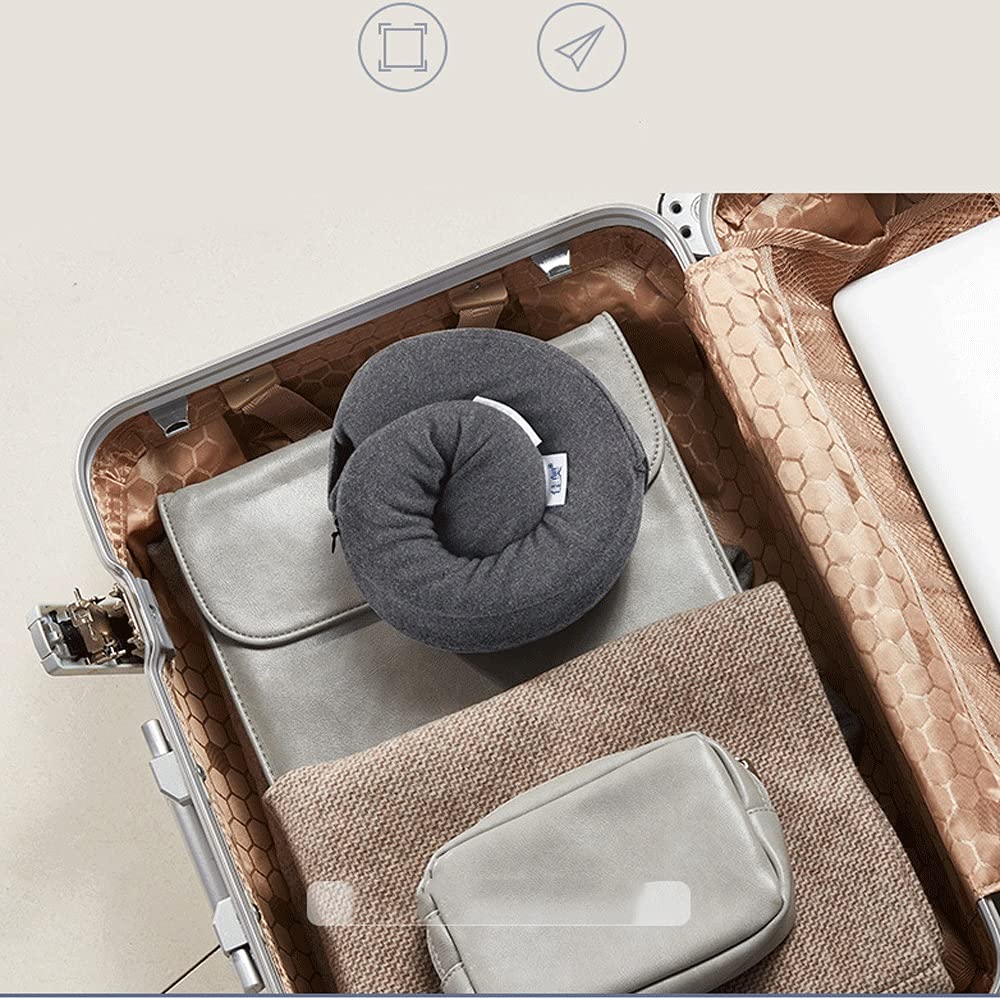 Memory Foam Travel Neck Pillow | Compact U-Shaped Support
