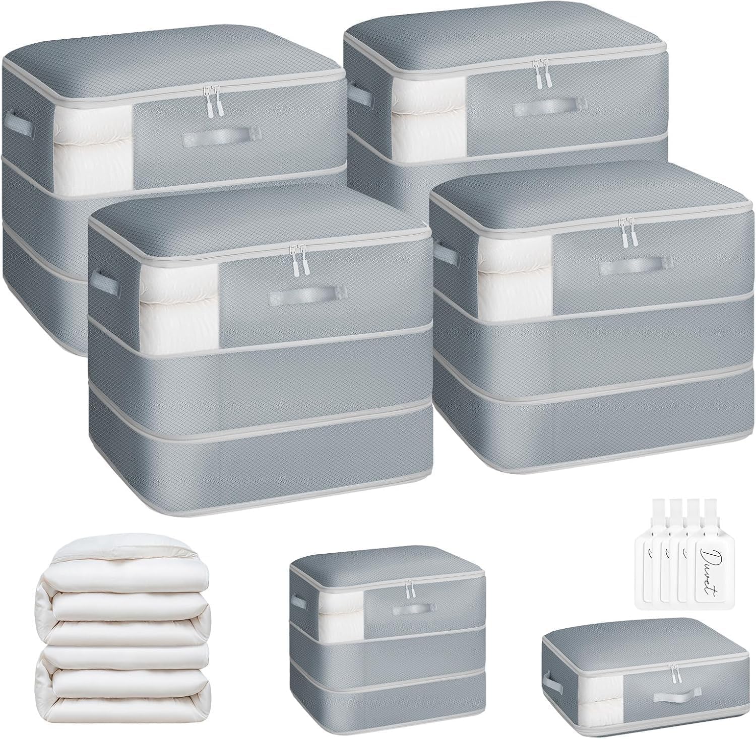 DIMJ Comforter Storage Bag