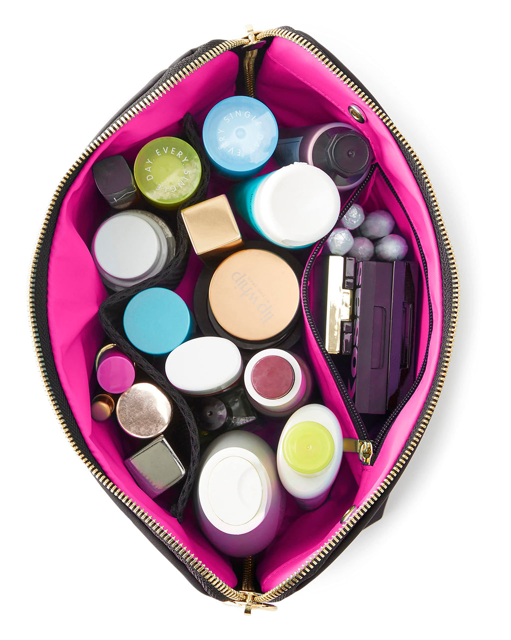 Washable Travel Makeup & Cosmetic Bag Set