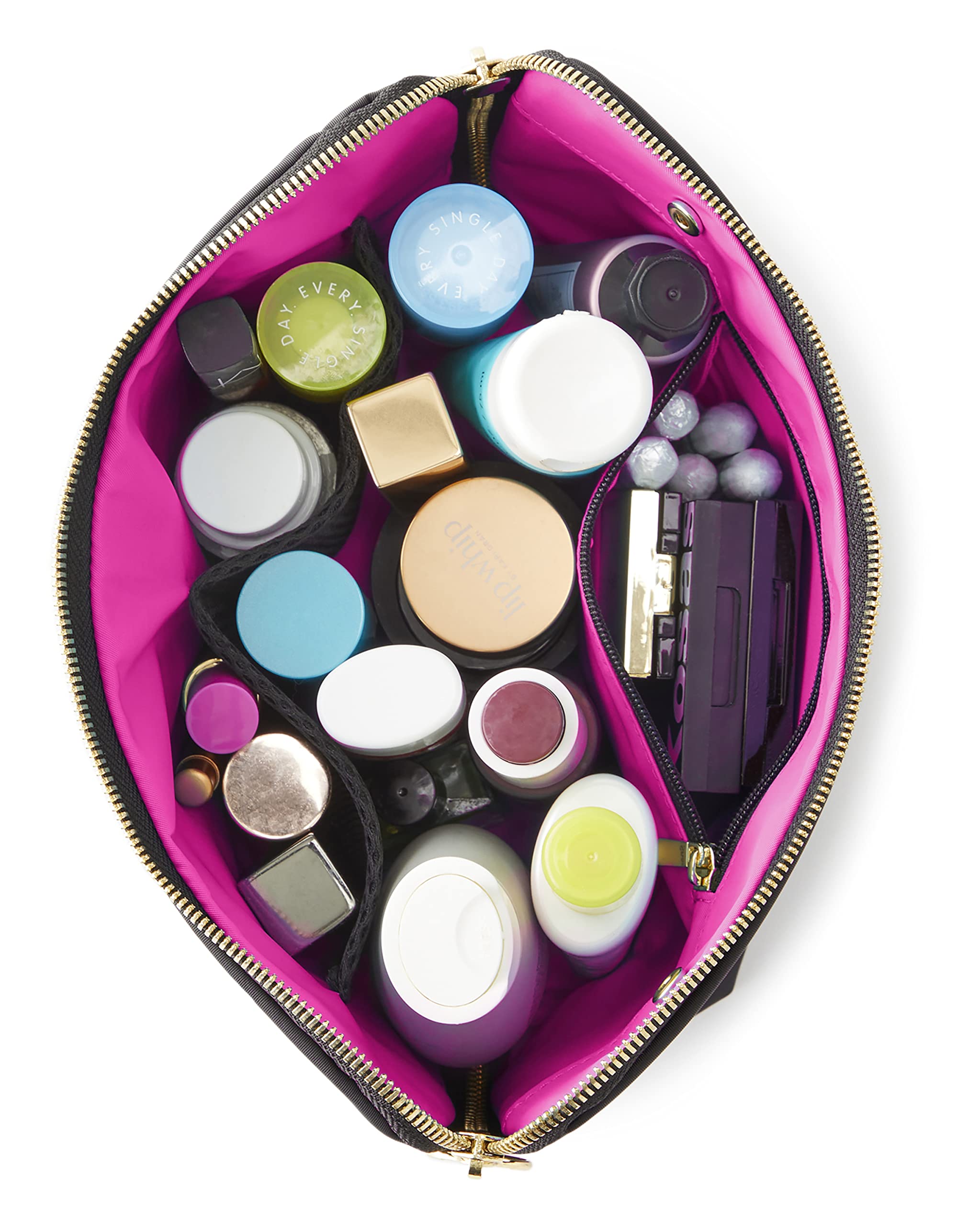 Washable Travel Makeup & Cosmetic Bag Set