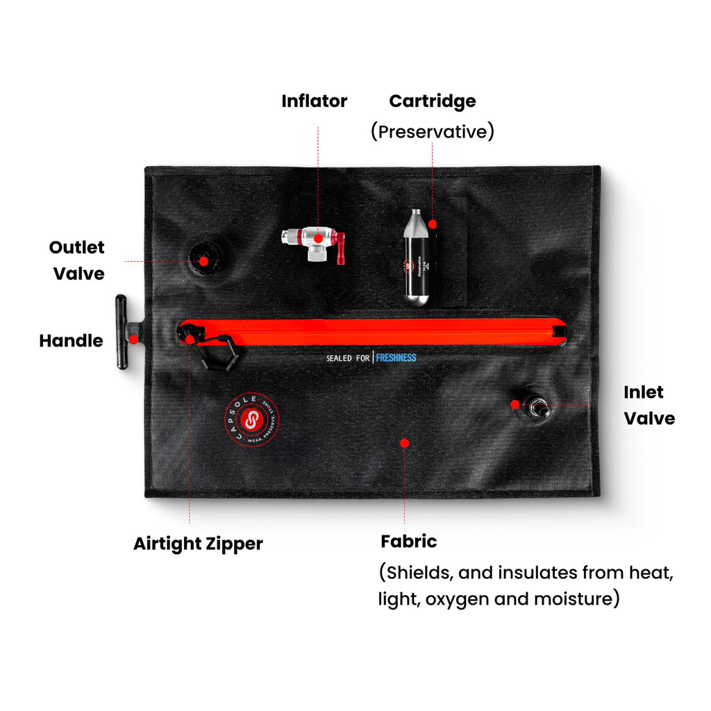 Waterproof Travel Shoe Bag | Airtight Sneaker Storage & Protection