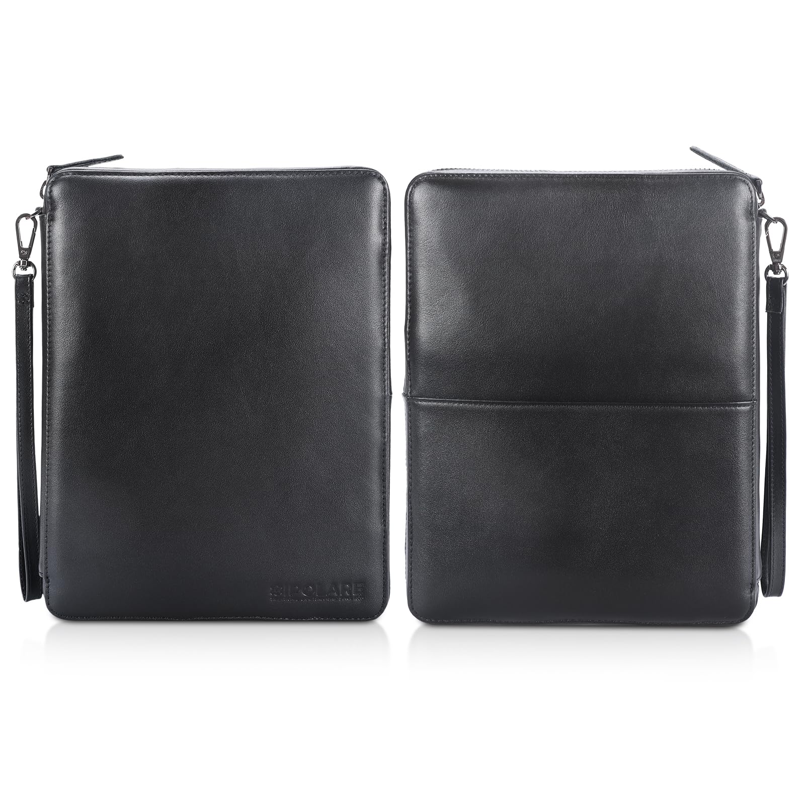 Full-Grain Leather Travel Tech Organizer | Cable & Electronics Storage Case
