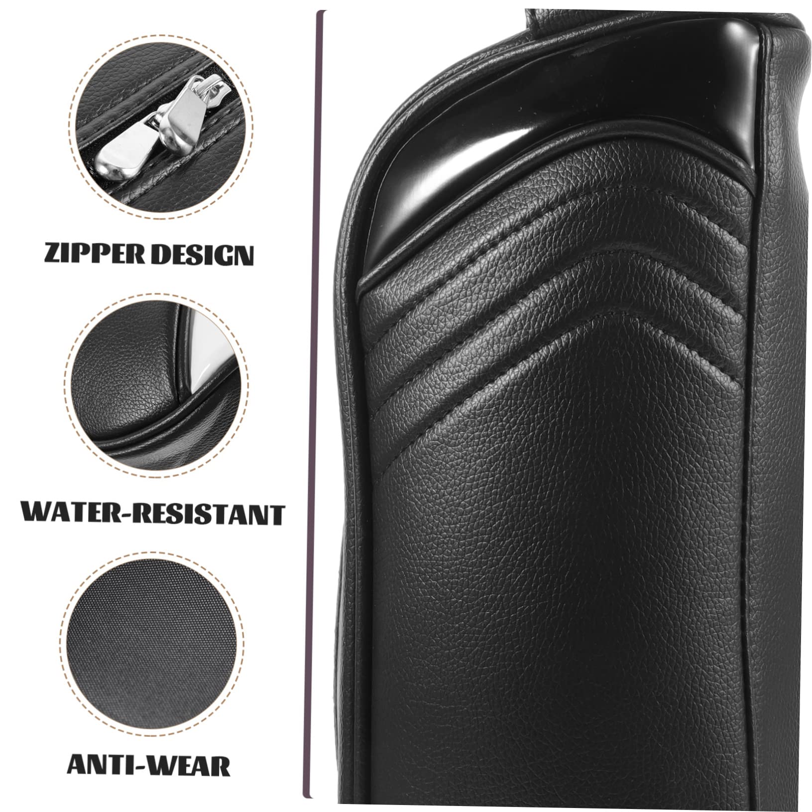 Water Resistant Leather Shoe Bag Portable Foldable for Daily Use