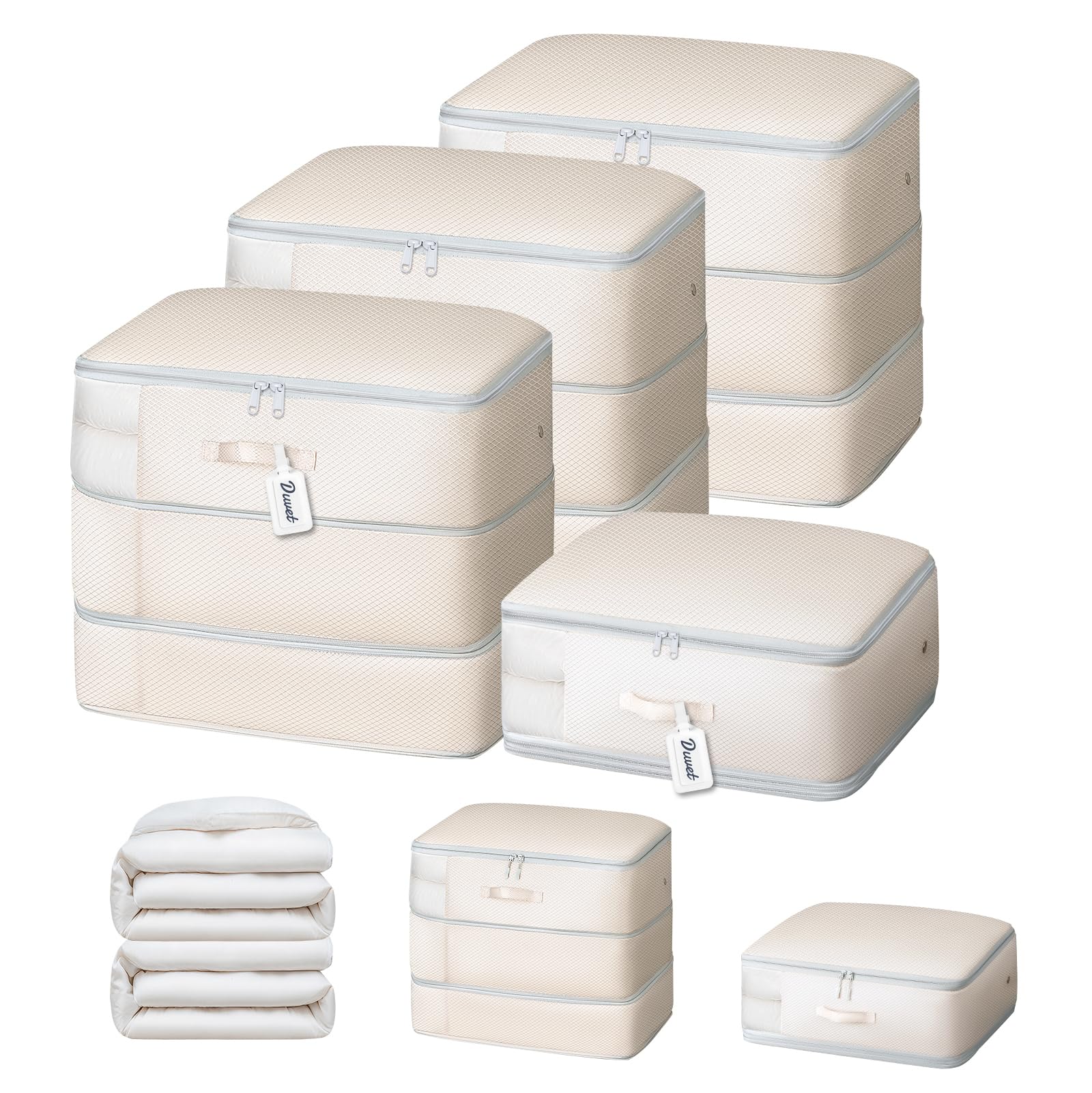 DIMJ Comforter Storage Bag